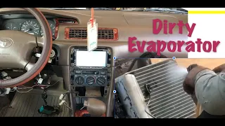 1997 Camry - A/C Evaporator Clogged Up With Dust