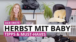 Der erste Herbst mit Baby: Must-have-Produkte für drinnen & draußen & Tipps | babyartikel.de