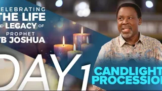 Candle light procession of LATE PROPHET T.B JOSHUA