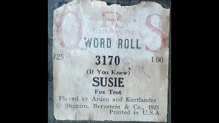 If You Knew Susie - Piano Roll, Arden & Kortlander