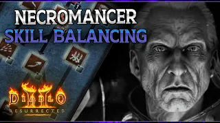 Diablo 2 MIGHT receive balance changes...  This is how I would change the Necromancer skill tree
