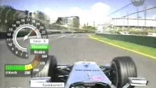 F1 2006 Onboard Raikkonen Australia Q2