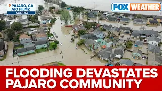 Thousands Of People Displaced After Massive Levee Breach Of Pajaro River During Atmospheric River