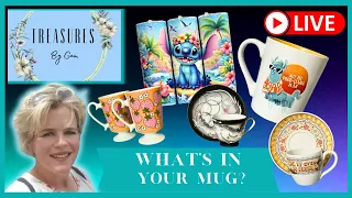 WHAT'S IN YOUR MUG?  Treasures By Gem LIVE SALE