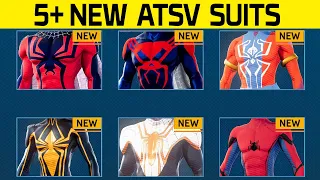I ADDED 5+ NEW ATSV Suits Into Marvels Spider-Man PC And They're AMAZING!