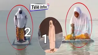 MIRACLE UNE FEMME QUI A PRIÈR SURLA MER COMME SERIGNE TOUBA SERIGNE TOUBA