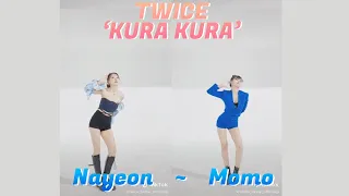 TWICE 'Kura Kura' dance with Nayeon and Momo