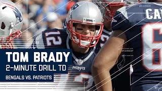 Tom Brady Leads a Perfect 2-Minute Drill for the TD! | Bengals vs. Patriots | NFL