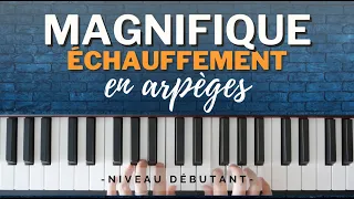 5 magnifiques échauffements en arpèges pour les débutants au piano