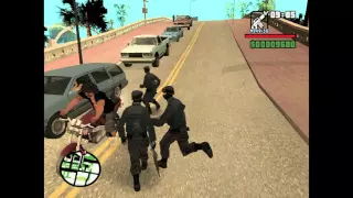 GTA San Andreas DYOM Police Story Mission #1 Prologue Tutorial