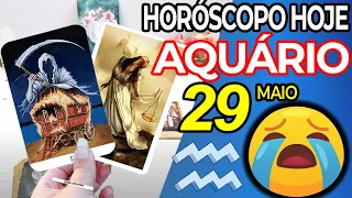 VOCE VAI CHORAR, VAI PULAR COM ESSA LEITURA ❗️😱🔮 Aquário ♒ 29 Maio 2024 | Horoscopo do dia de hoje ♒