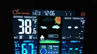 FanJu FJ3365 Weather Station indoor measurement doesn't work