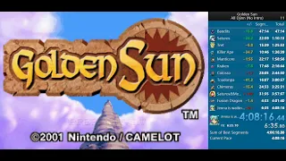 [Speedrun] Golden Sun: All Djinn in 4:08:16 (No Intro)