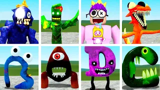 ALPHABET LORE VS RAINBOW FRIENDS *NIGHTMARE MODE* (SECRET PROJECT PLAYTIME MODE!)