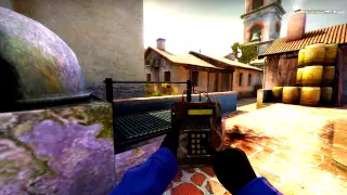 CS:GO: 1 in a Million shot + Clutch time