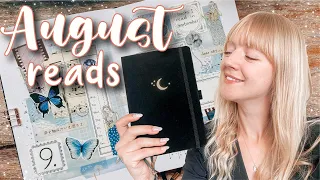 Books I read in August 2022 | reading journal update | ft. Ana Luisa