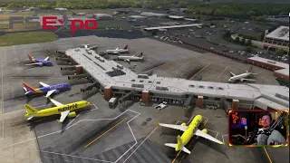 Richmond International (KRIC) New Airport From #orbx #orbxdirect #msfs2020 #twitch #flightsimulator