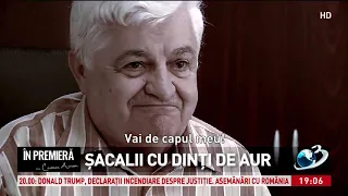 În Premieră. Șacalii cu dinți de aur