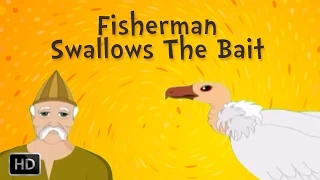 Jataka Tales - Moral Stories for Kids - The Fisherman Swallows the Bait - Kids Stories