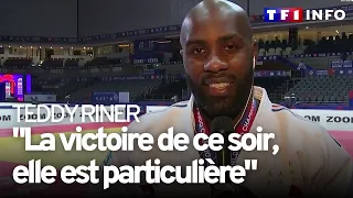 L'interview de Teddy Riner, sacré champion du monde de judo pour la onzième fois