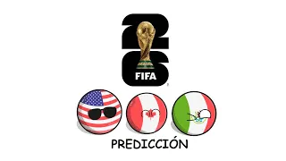 PREDICCION MUNDIAL USA/CANADA/MEXICO 2026 | Countryballs