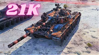 21K Damage with Vz. 55 ,10K  &  Vz. 55,  11.7K  10 Kills World of Tanks  Replays