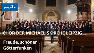 Chor der Leipziger Michaeliskirche mit "Freude, schöner Götterfunken"