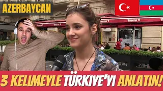 İtalyan Tepkisi 🇹🇷 🇦🇿 Azerbaycan’a Sorduk: Türkiye Deyince Aklınıza Gelen 3 Şey