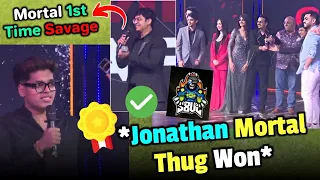 Jonathan won Esports Athlete ✅ Mortal Savage Reply 😧 S8UL Mortal Best ORG Icon Award🏅