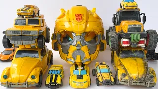 Full Bumblebee 7 rise of the Beasts - Cartoon JCB: Tobot Carbot Helicopter Stopmotion トランスフォーマー 變形金剛