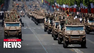 Bastille Day celebrations in France marked with parade