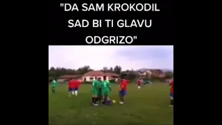 DA SAM BIO KROKODIL SAD BI TI GLAVU ODGRIZIO