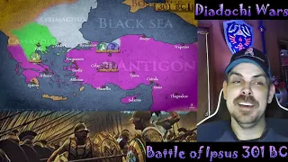 Battle of Ipsus (301 BC) - Wars of the Diadochi  REACTION