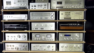 My vintage hifi collection 2017 marantz pioneer technics akai scott dual kenwood sony