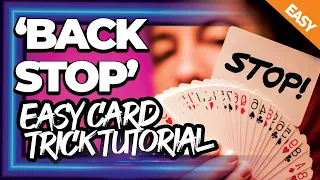 'Back Stop'  - Self Working Card Trick Tutorial w/ no-setup