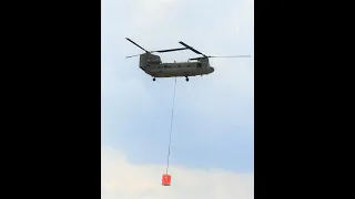 US Army CH 47 Chinook Fire protection