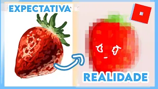 NUNCA TENTE DESENHAR REALISTA NO ROBLOX (Speed Draw)