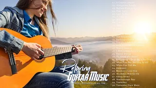 RELAXING GUITAR MUSIC: Top 30 Guitar Popular Songs 2024 - Instrumental Music For Work, Study, Sleep