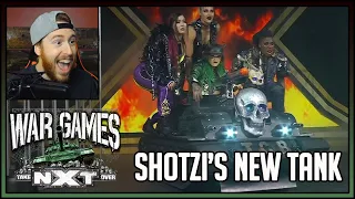 Shotzi Blackheart Debuts Her New Tank At NXT Takeover WarGames