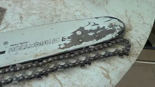 Chainsaw chains and Bars and sizes...Be careful of the numbers!