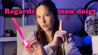 ASMR - Suis mes instructions! *lumières, mouth sounds, chuchotements, etc* 😴 💤