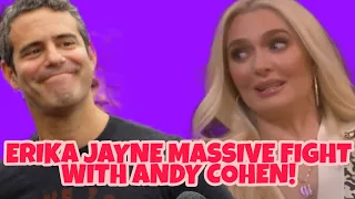 Erika Jayne MASSIVE FIGHT with Andy Cohen at the Reunion! is she losing her diamond?