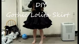DIY Gothic Lolita Skirt
