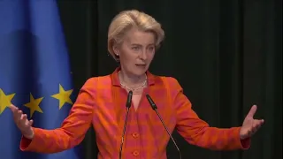 Ursula von der Leyen EU debates in Tirana! So much has happened since my last visit!!!