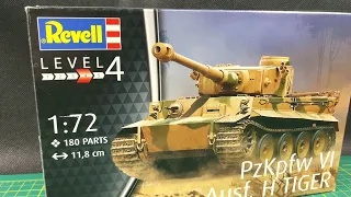 Чи варто брати Тигра від Revell? Розпаковка і огляд PzKpfw VI Ausf. H Tiger 1:72