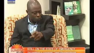 Security Consultant Supports Crackdown, Curfew In Northern Nigeria pt 2