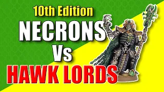 10th Edition Necron Battle Report Vs Space Marines