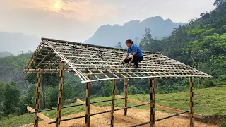 Building a 2-storey bamboo house and steps to complete the bamboo house | Lý Tiểu  Lưu  Cao