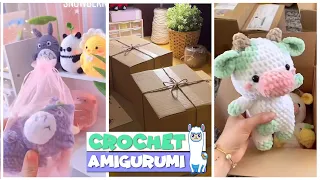 TikTok Crochet Amigurumi Packing Order Ideas 🐯🦊 K A W A I I  🦄🦒 Compilation #58 | @anea_design_studio