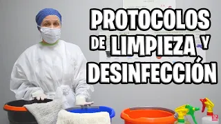 ✅ PROTOCOLOS de LIMPIEZA y DESINFECCIÓN  🏣🚑